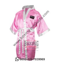 Pink Boxing Robe